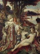 Gustave Moreau The unicorn USA oil painting artist